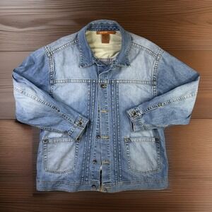 Vintage Sean John Jean Jacket Y2K Chore Field Retro Hip‎ Hop Grunge Men Sz 2XL